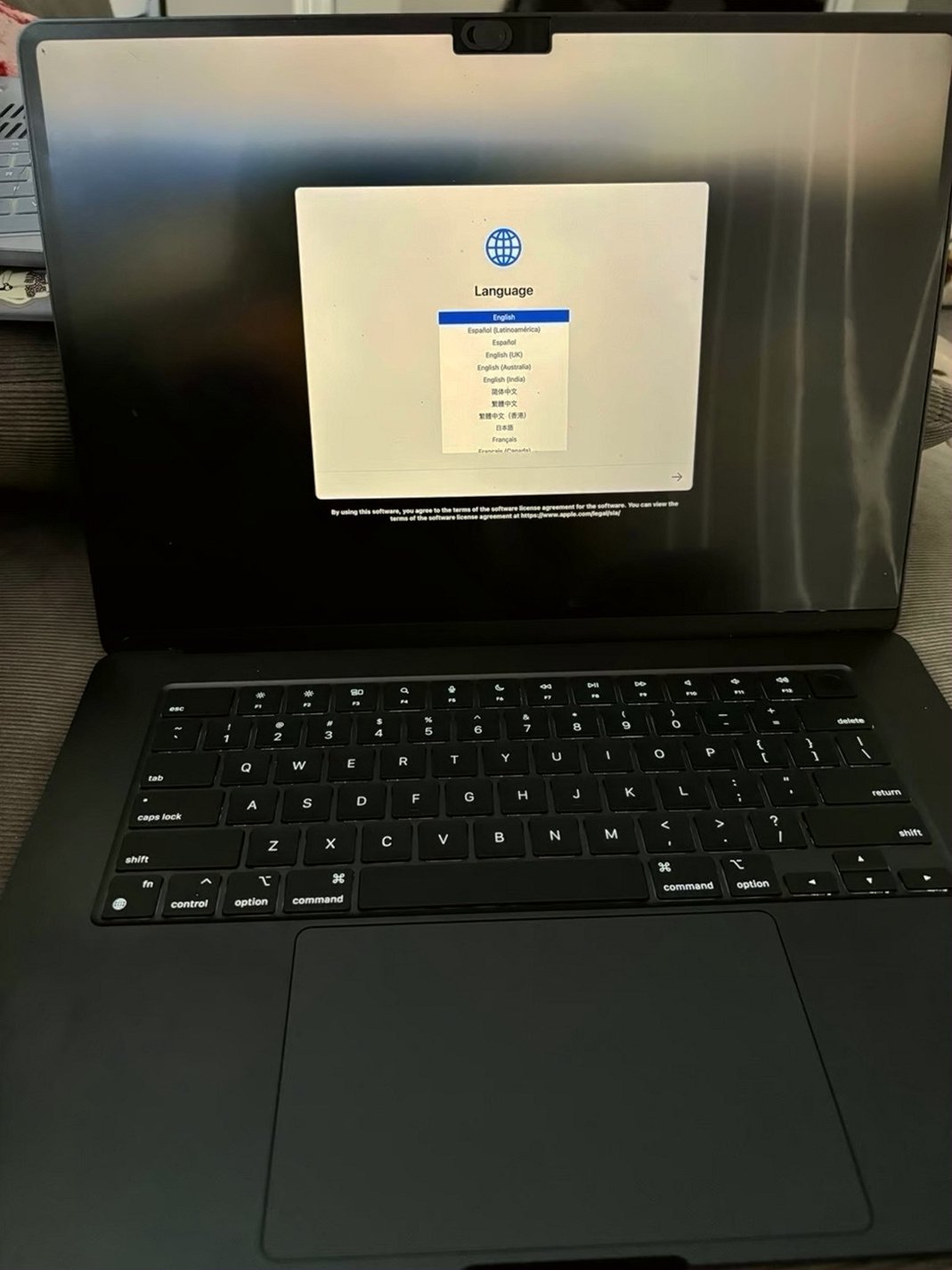 Apple MacBook Air 7J98 256GB Midnight Used image 3