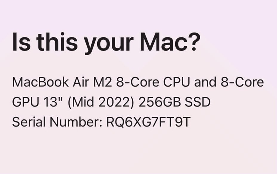 Apple MacBook Air M2 256GB Space Gray Unlocked - Used image 5