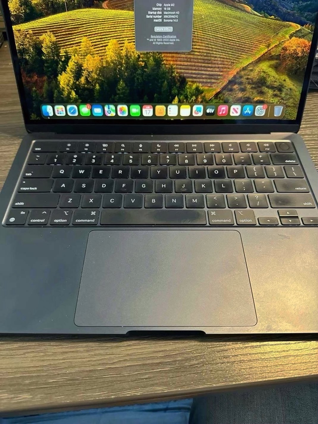 Apple MacBook Air 13in M2 1TB SSD Silver Unlocked - Used image 2