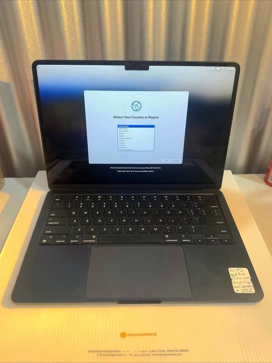 Apple MacBook Air 13.6" M2 Chip 512GB Midnight Unlocked - Used