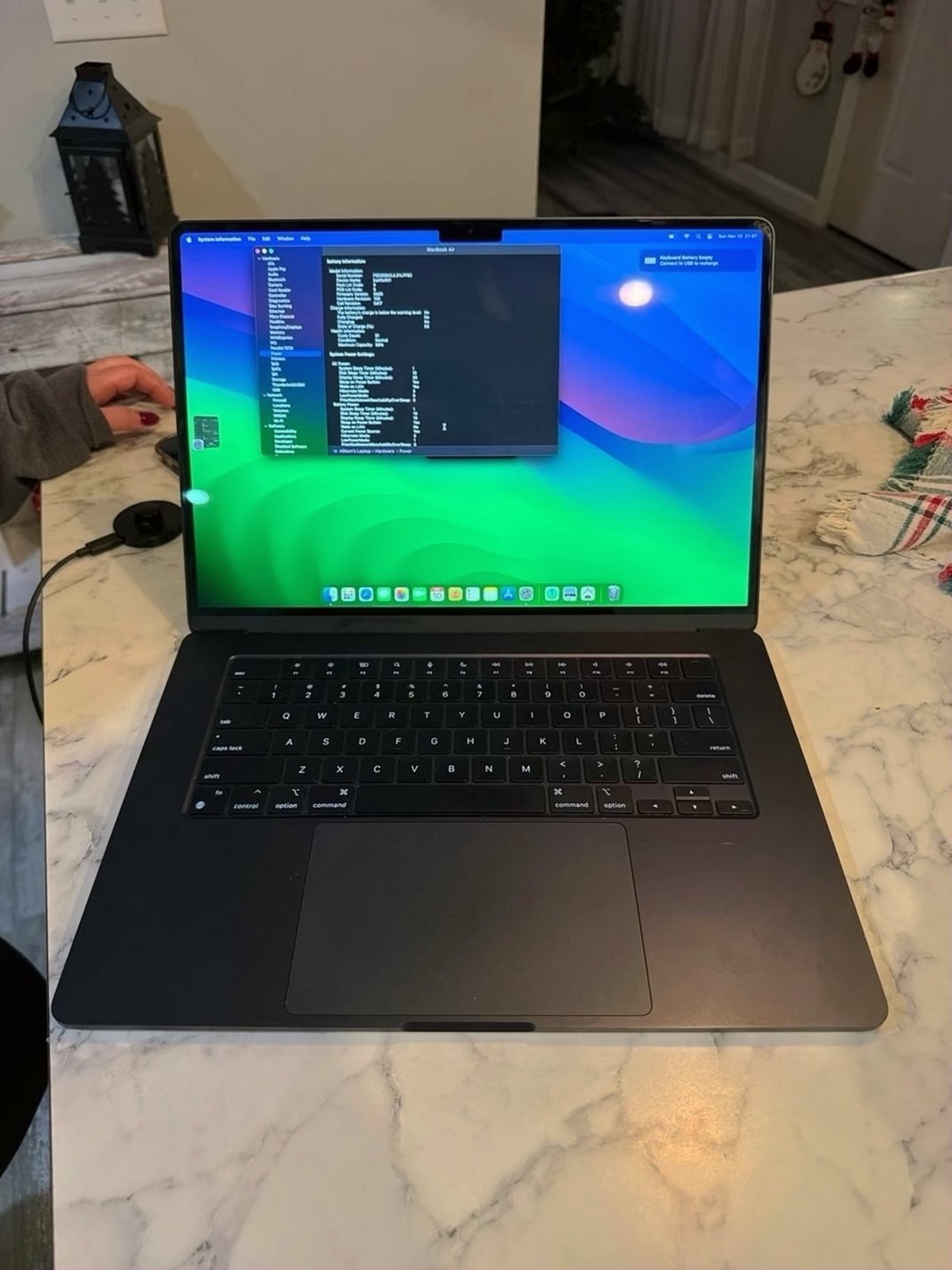 Apple MacBook Air M2 15 inch 256GB Midnight - Used