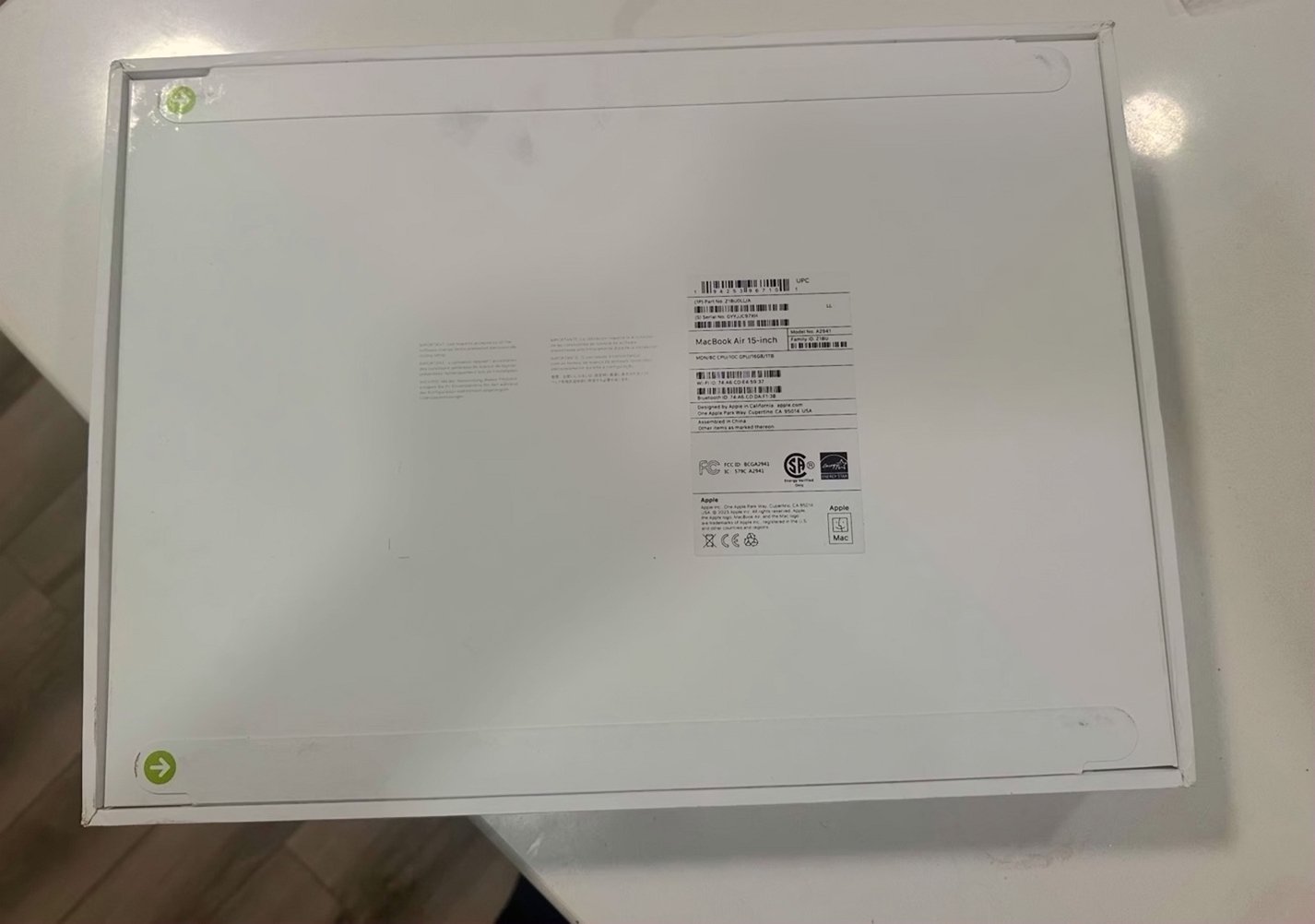 Apple MacBook Air M2 16GB 15” Midnight Blue - Brand New image 2