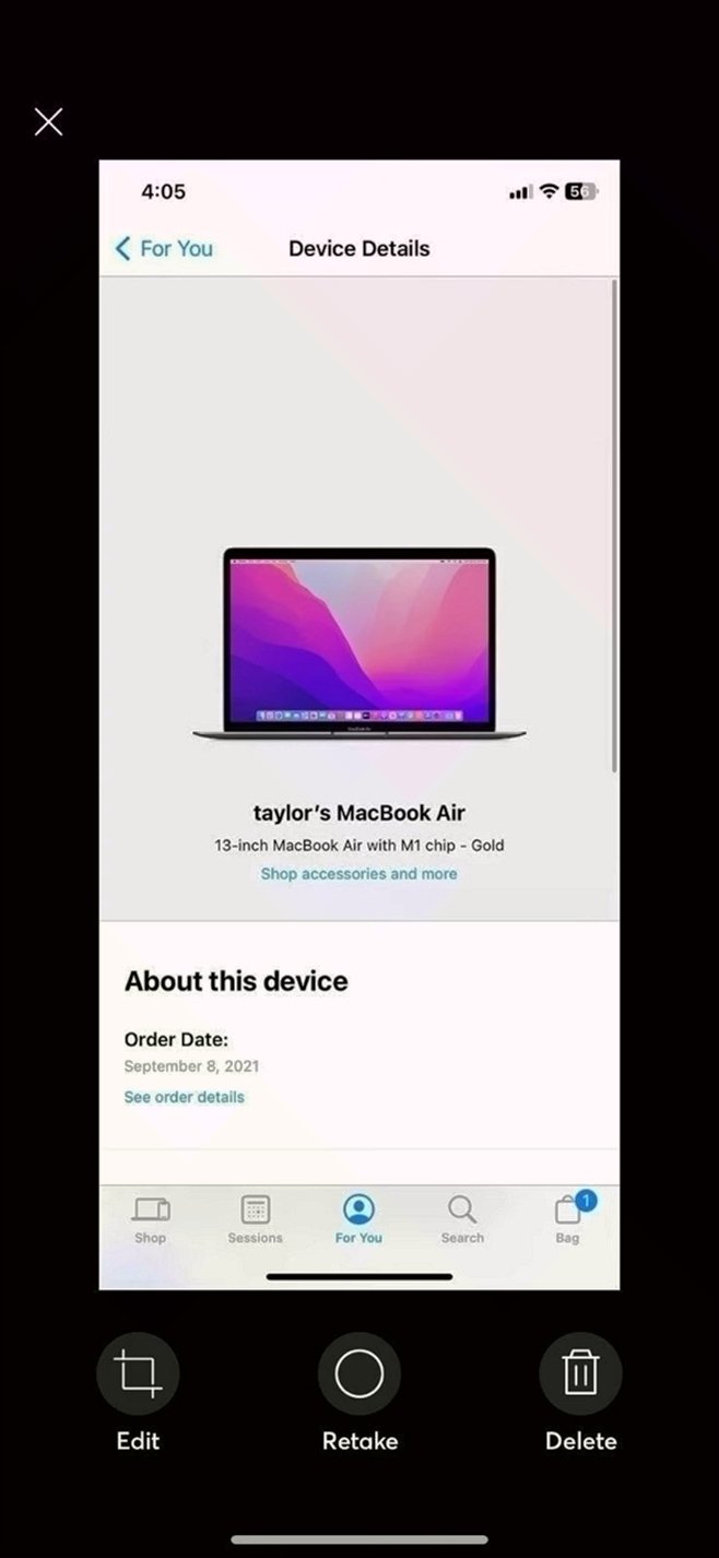 Apple MacBook Air 2021 M1 Chip 512GB Rose Gold Unlocked - Used image 4