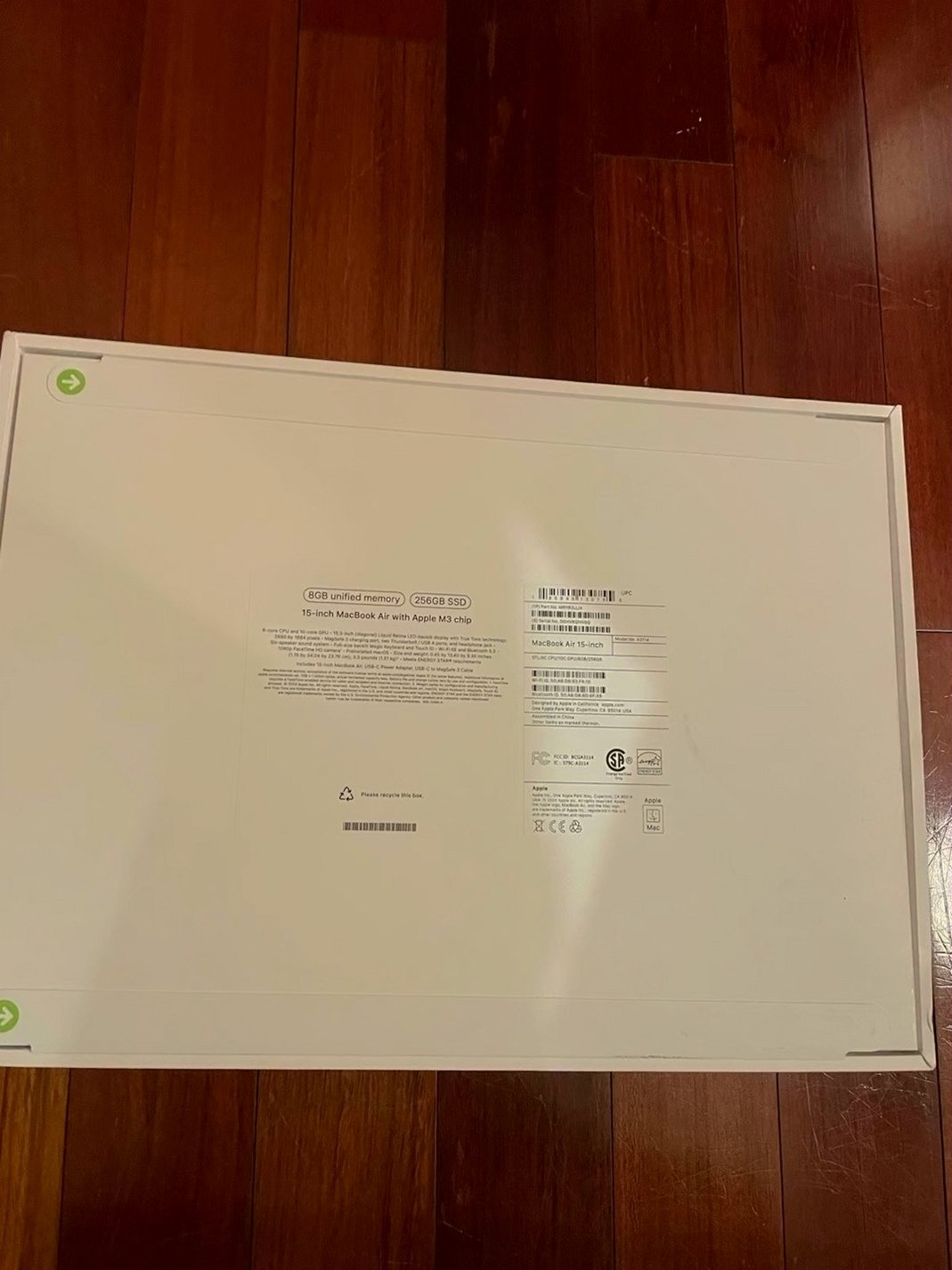 Apple MacBook Air 15in 256GB Silver Unlocked - Used image 3