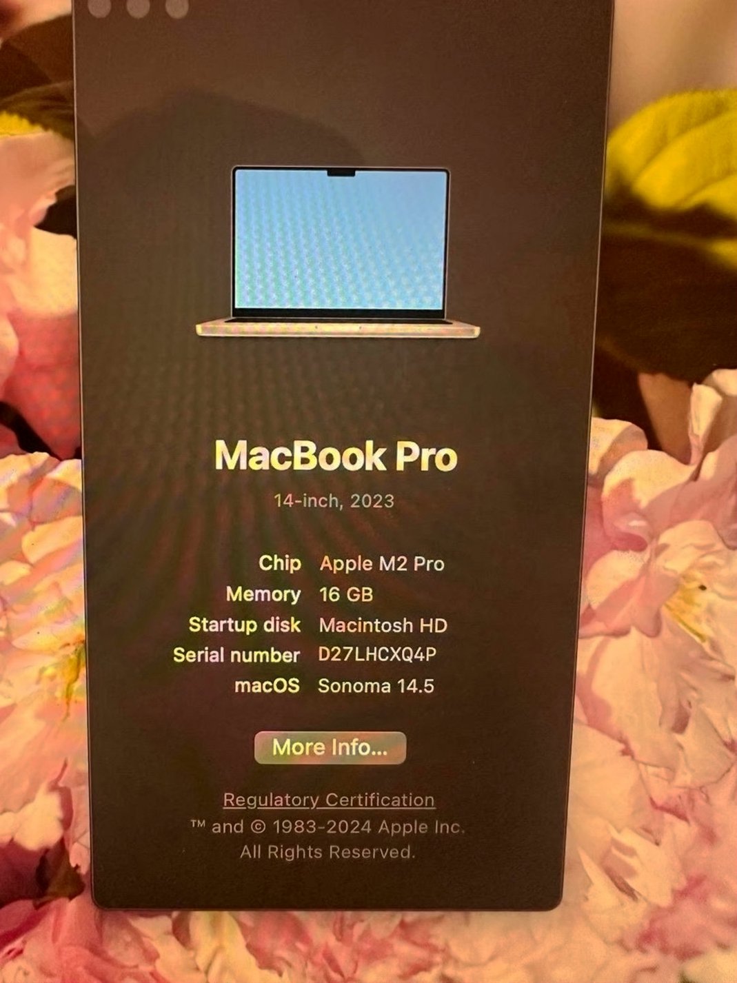 Apple MacBook Pro 14” 1TB Space Gray Used image 4