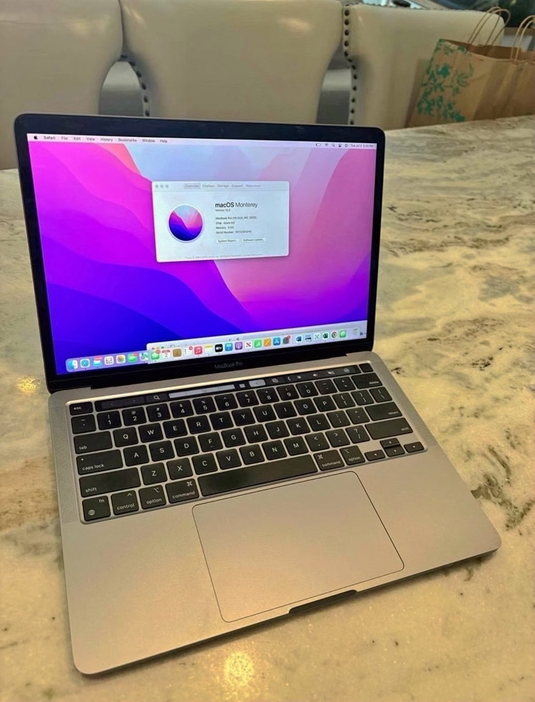 Apple MacBook Pro M2 256GB Space Gray Unlocked - Used