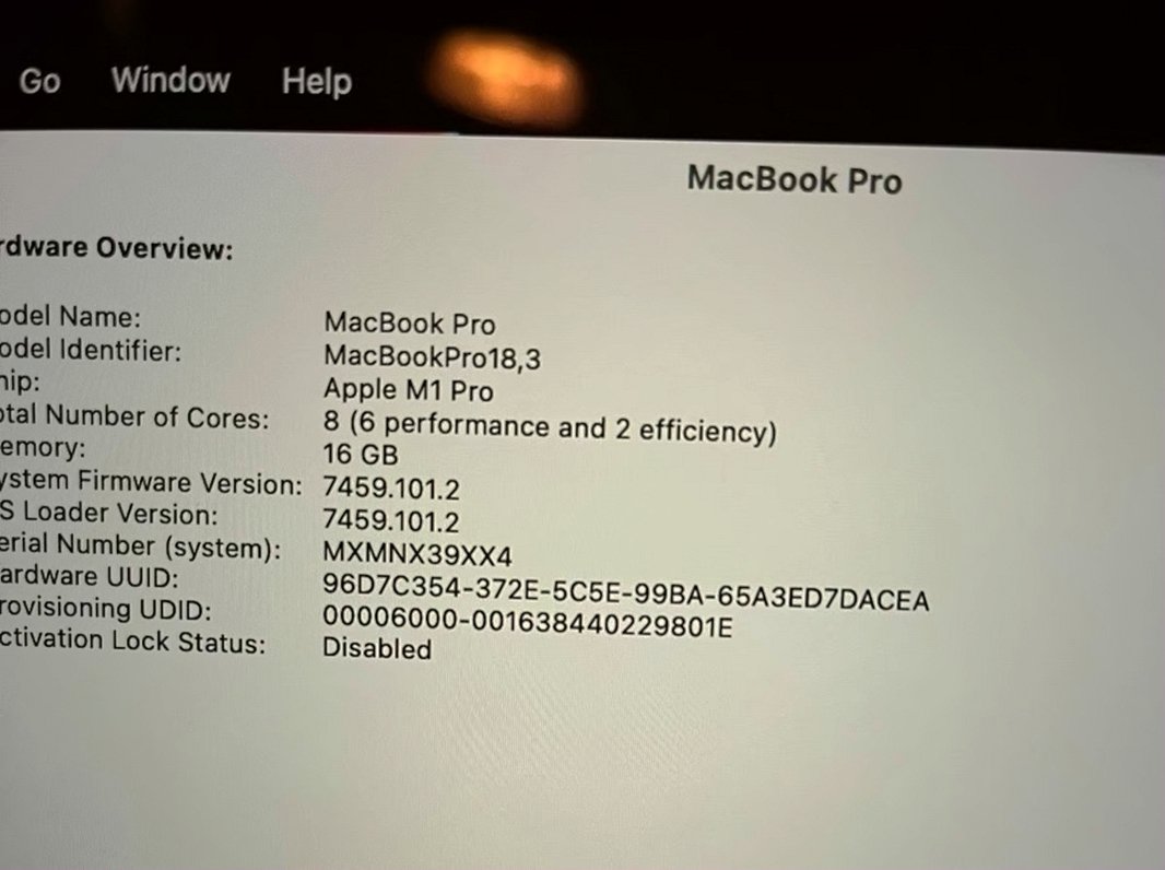 Apple MacBook Pro M1 3A36 512GB Space Gray Unlocked - Used image 5