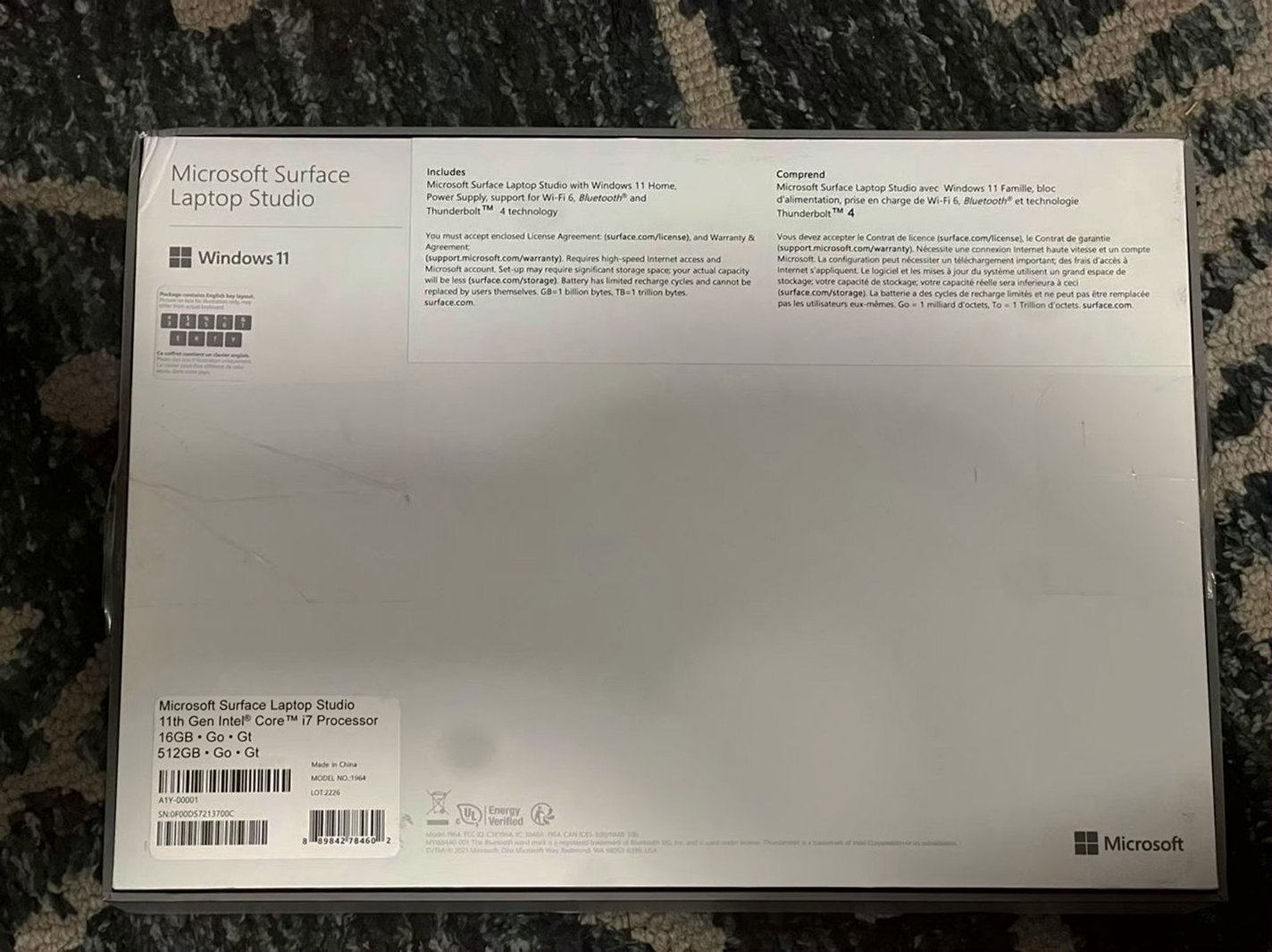 Microsoft Surface Laptop Studio 512GB RTX 3050Ti Used image 3