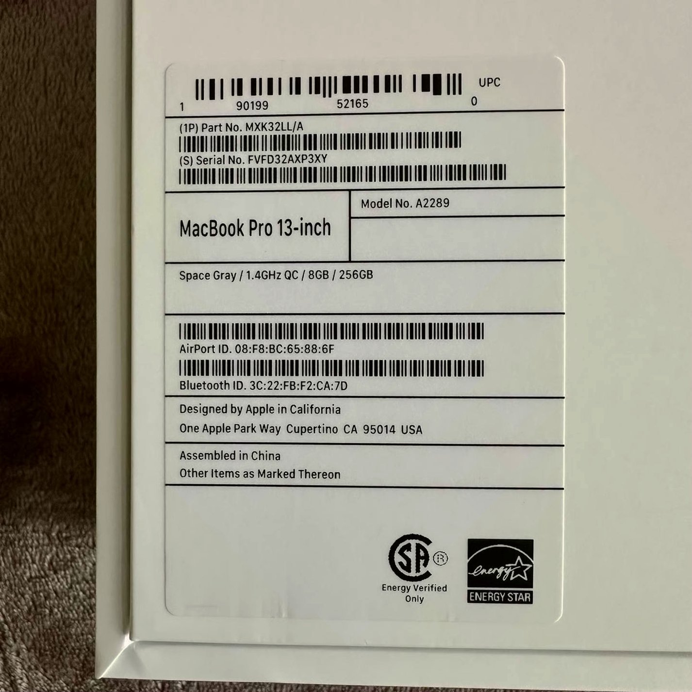 Apple MacBook Pro 13 inch 256GB Space Grey Unlocked - Used image 5