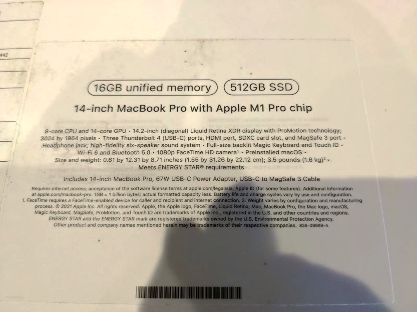 Apple MacBook Pro 14 inch M1 Pro 512GB Space Gray Unlocked - Used image 4