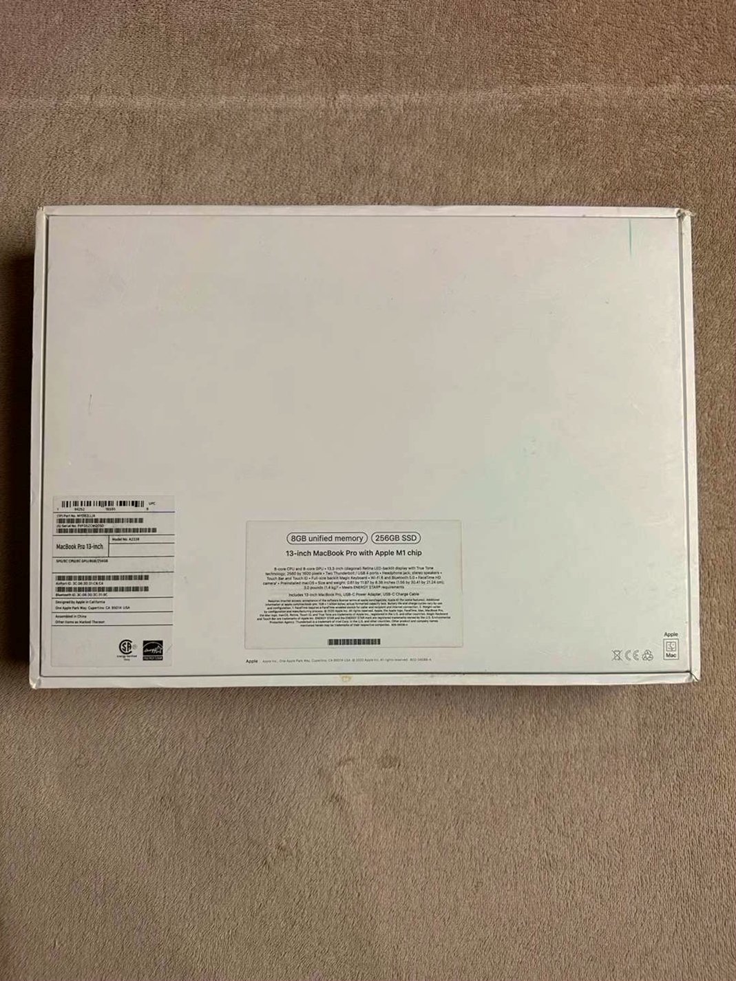 Apple MacBook Pro 2A57 256GB SSD Space Gray - Used image 2