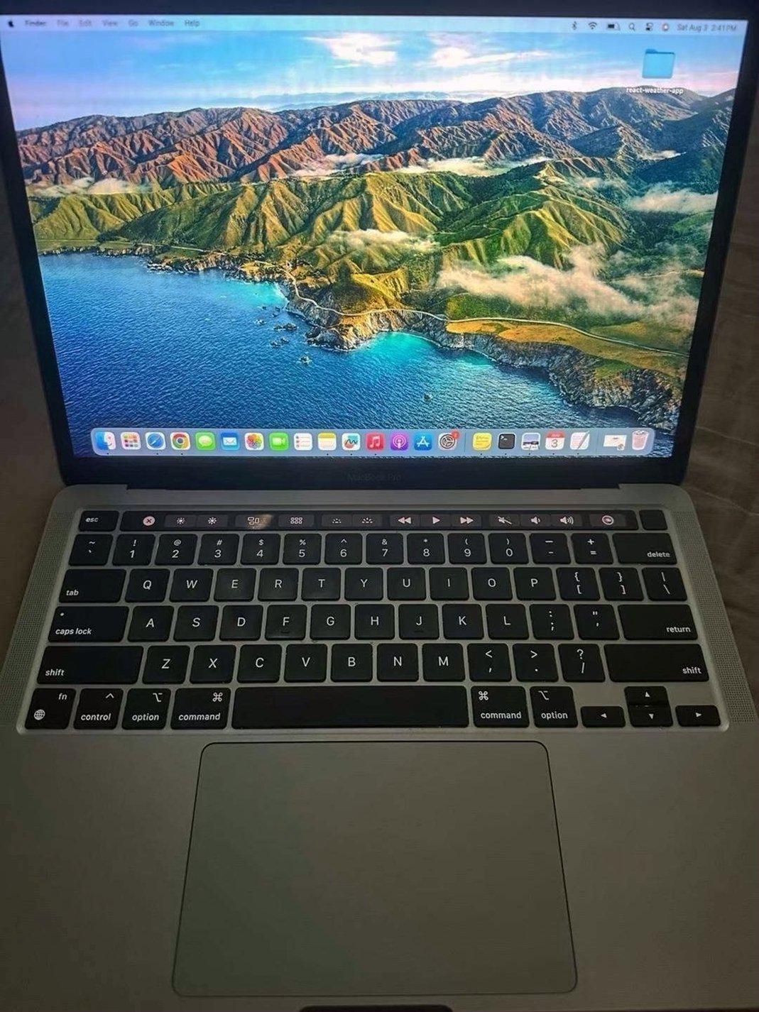 Apple MacBook Pro 13 inch A2338 8GB 256GB SSD - Used