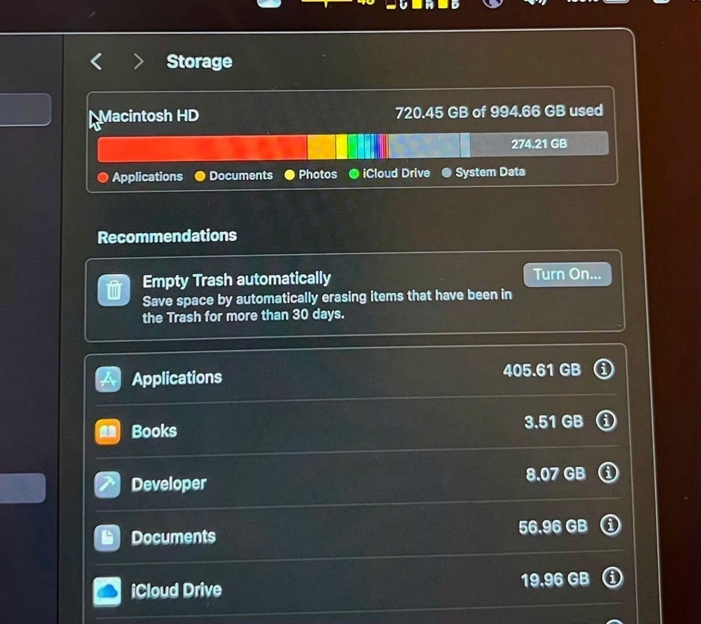 Apple MacBook Pro 14 Inch M1 Pro 1TB Space Gray - Used image 3