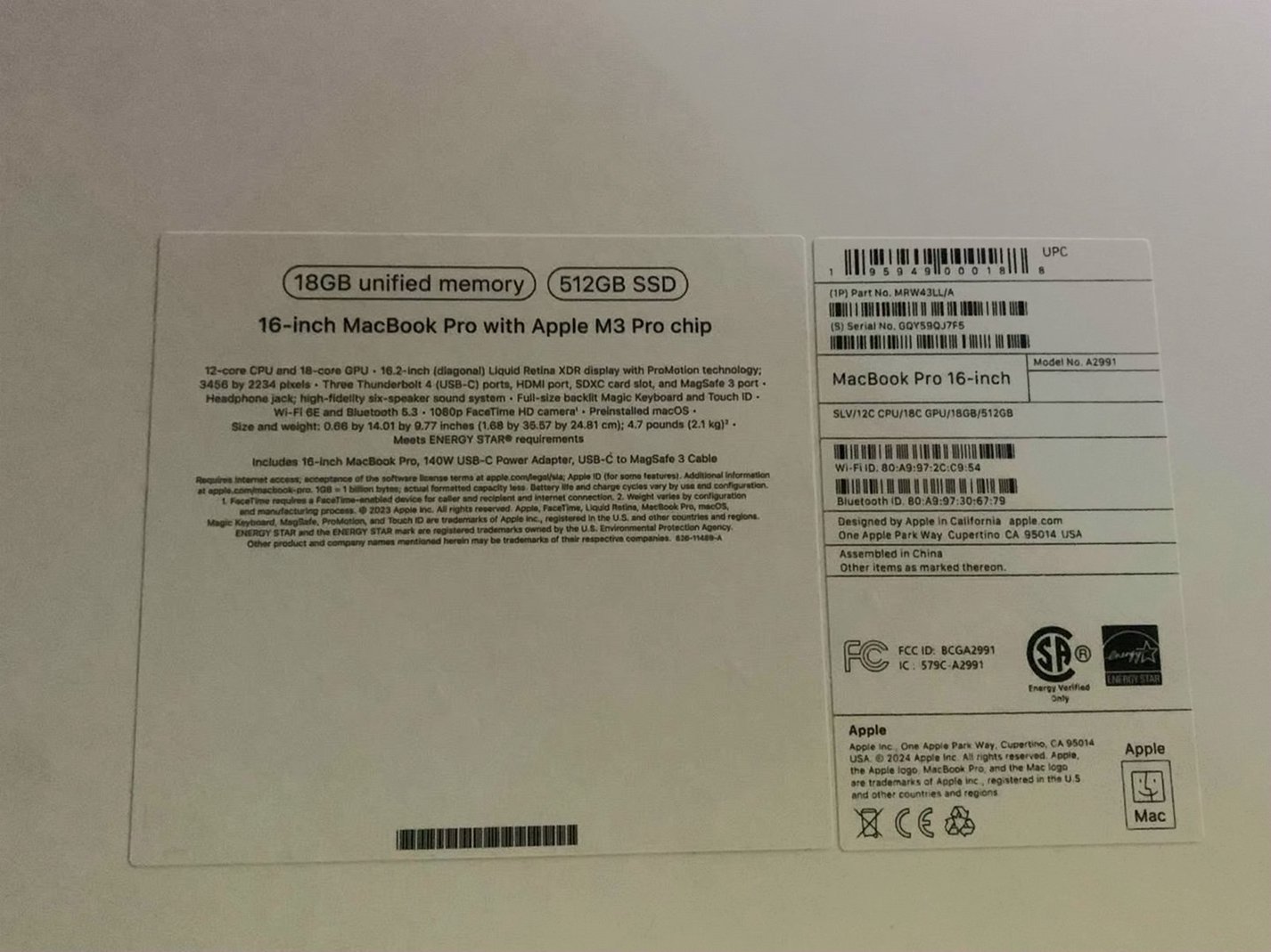 Apple MacBook Pro M3 Pro 16-inch 2L23 Unlocked - Used image 4