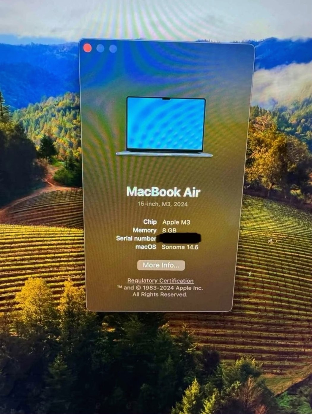 Apple MacBook Air M3 256GB Unlocked - Used image 2