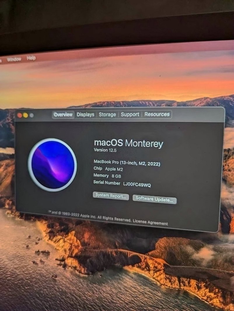 Apple MacBook Pro 13 inch M2 256GB Space Gray Unlocked - Used image 5