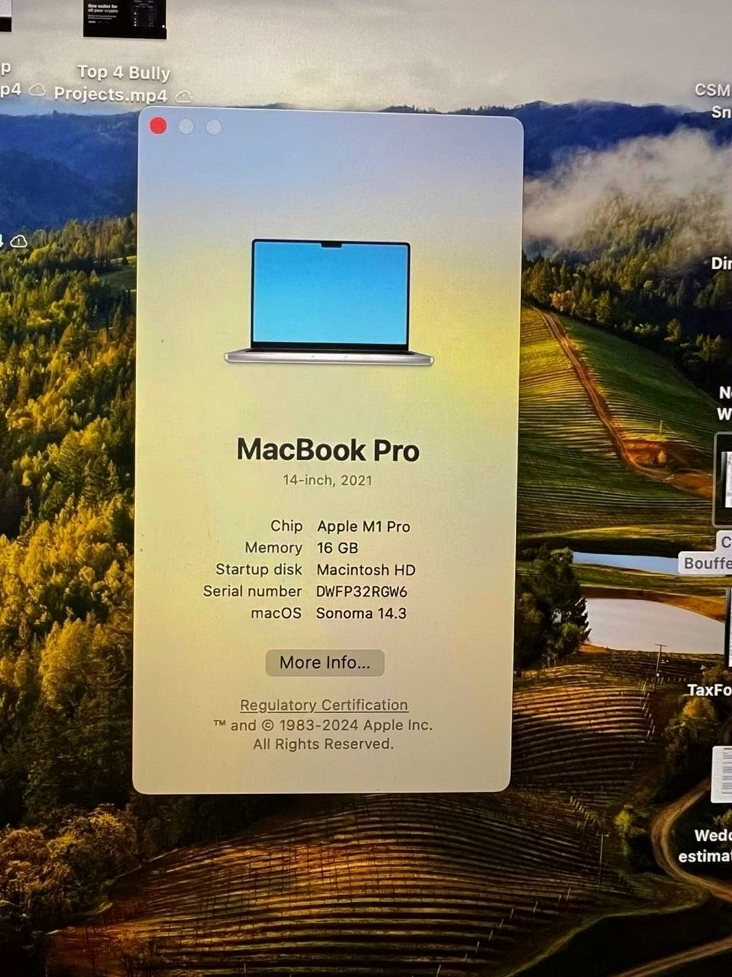 Apple MacBook Pro 14” M1 Pro 1TB Space Gray Unlocked - Used image 3