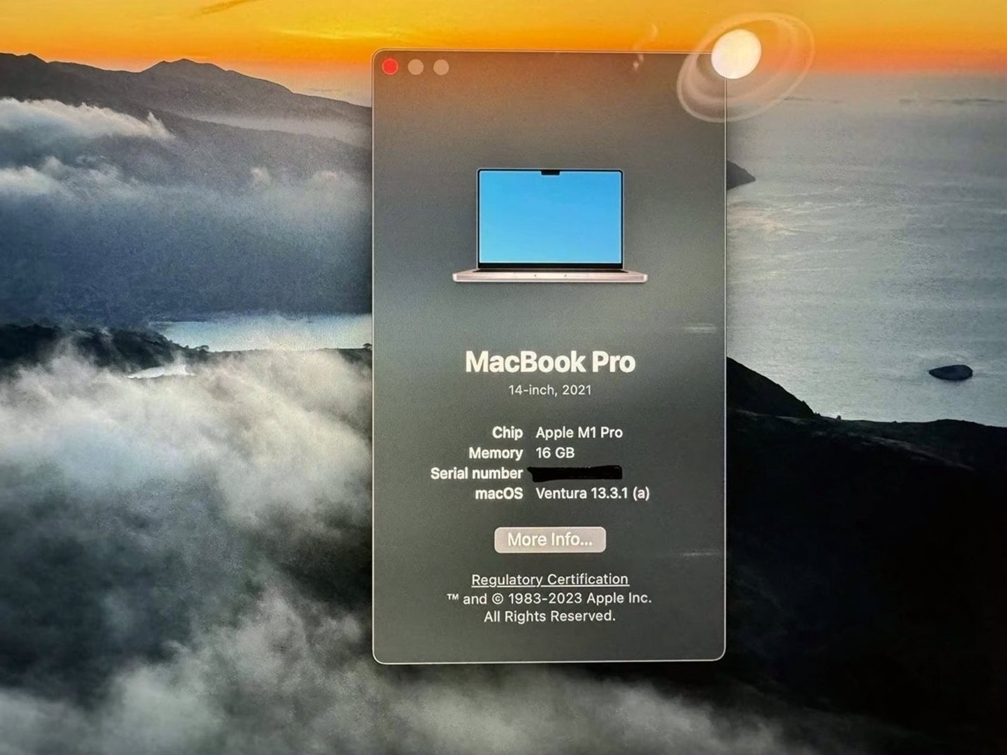 Apple MacBook Pro 14" M1 Pro 512GB Space Gray Unlocked - Used image 5
