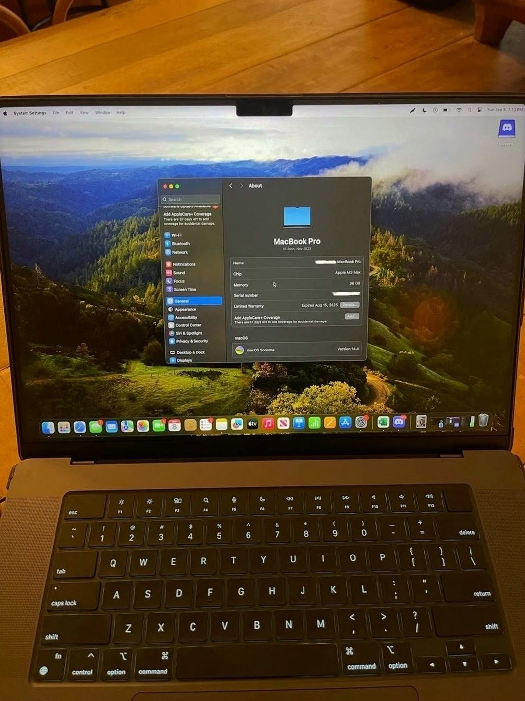 Apple M3 Max Macbook Pro 1TB Space Black Unlocked - Used image 2