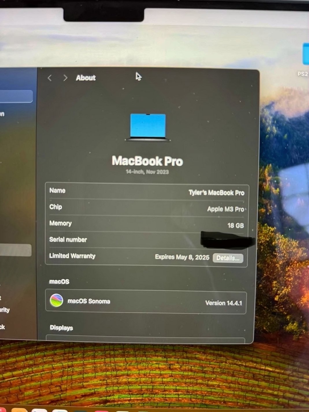 Apple MacBook Pro 14” M3 Pro Unlocked - Used image 3