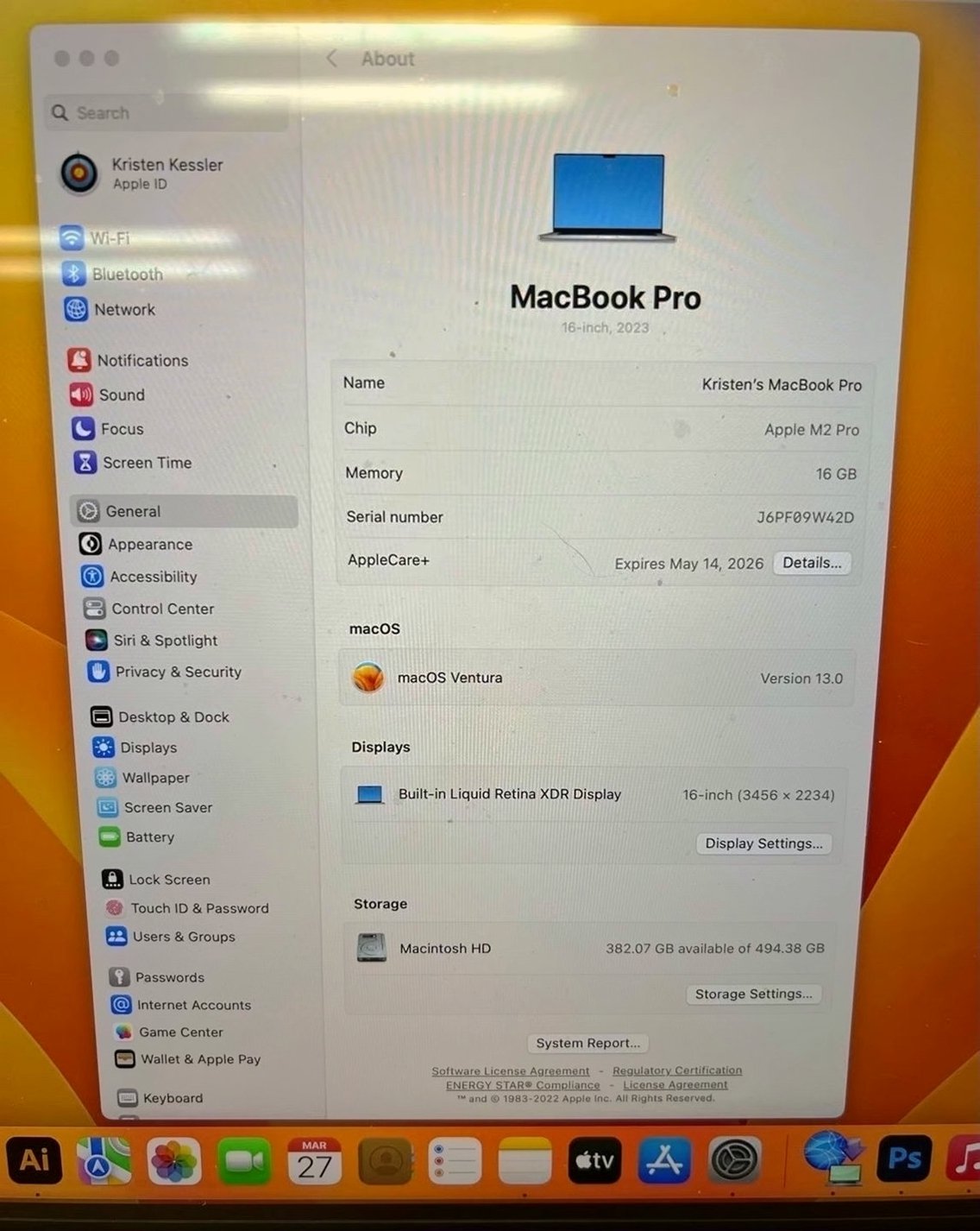 Apple MacBook Pro M2 Max 2023 512GB Space Gray - Used image 2