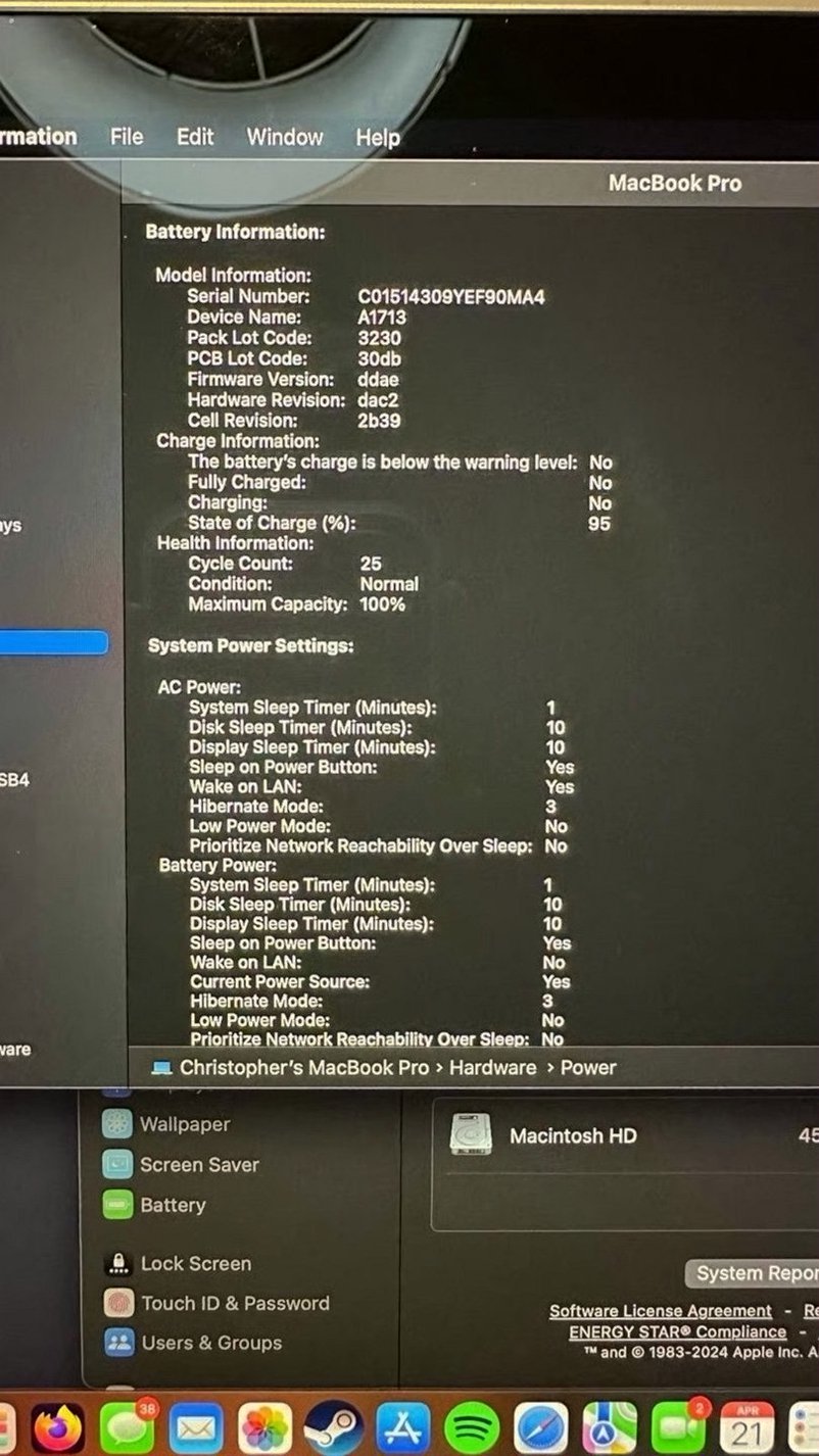 Apple MacBook Pro M1 512GB Space Gray Unlocked - Used image 4