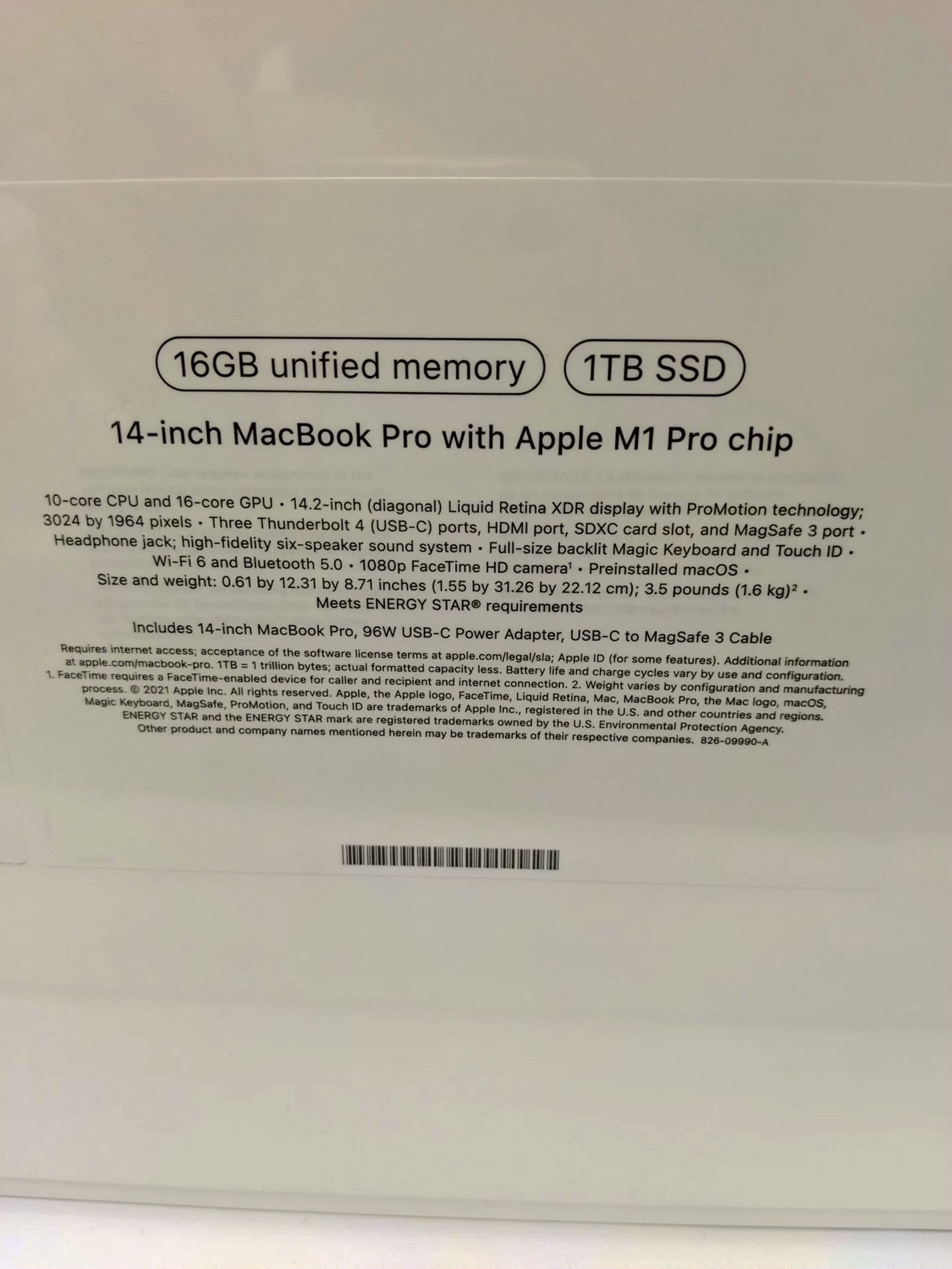 Apple MacBook Pro 2T62 1TB Space Gray Unlocked - Used image 4