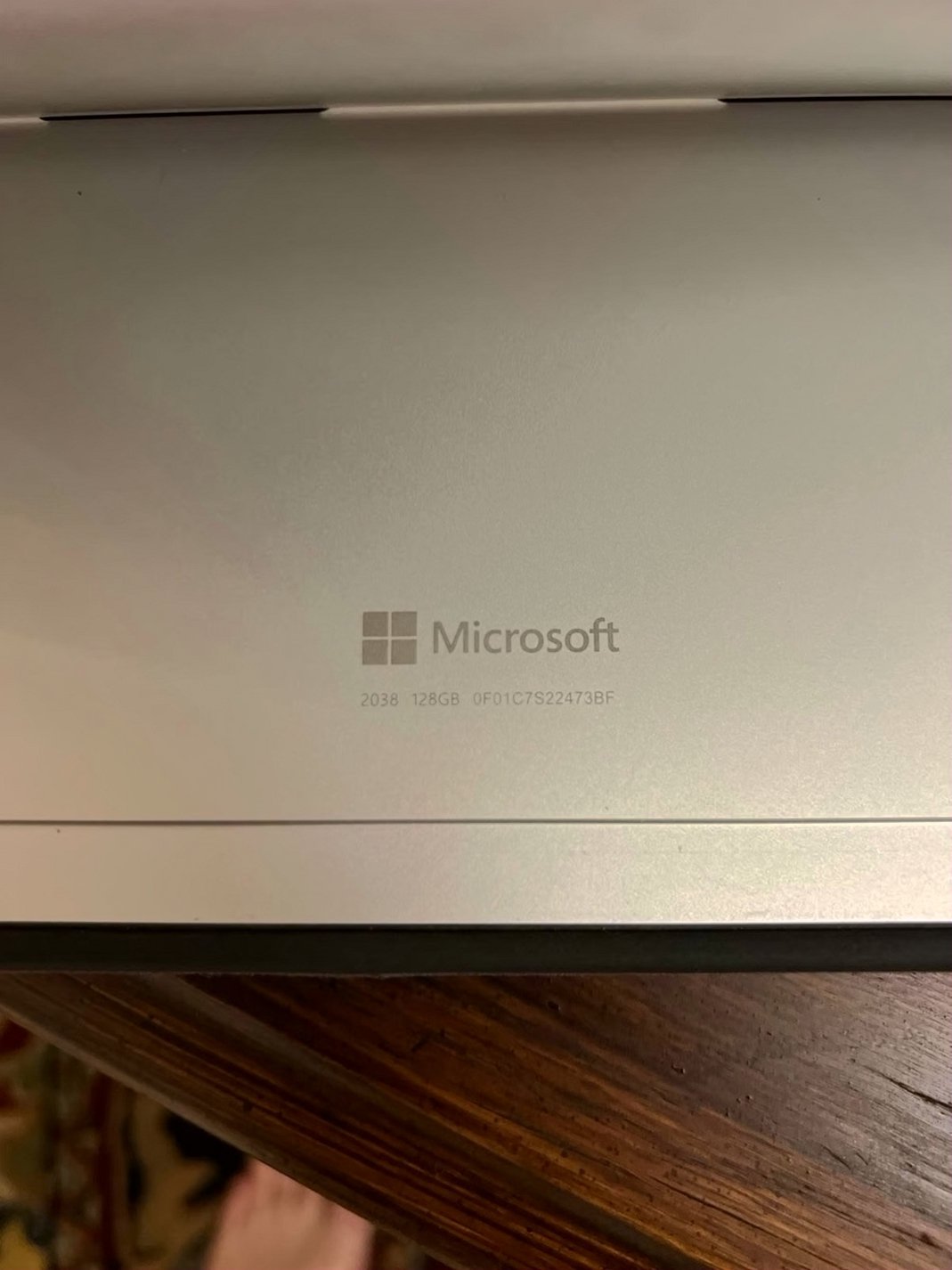Microsoft Surface Pro 9 128GB Silver Unlocked - Used image 2
