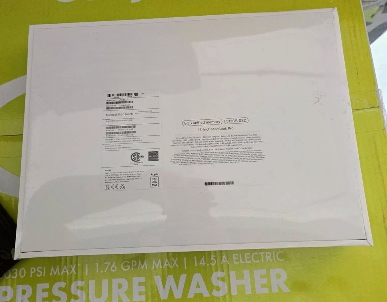 Apple MacBook Pro 2022 512GB 13" Unlocked - Used image 2