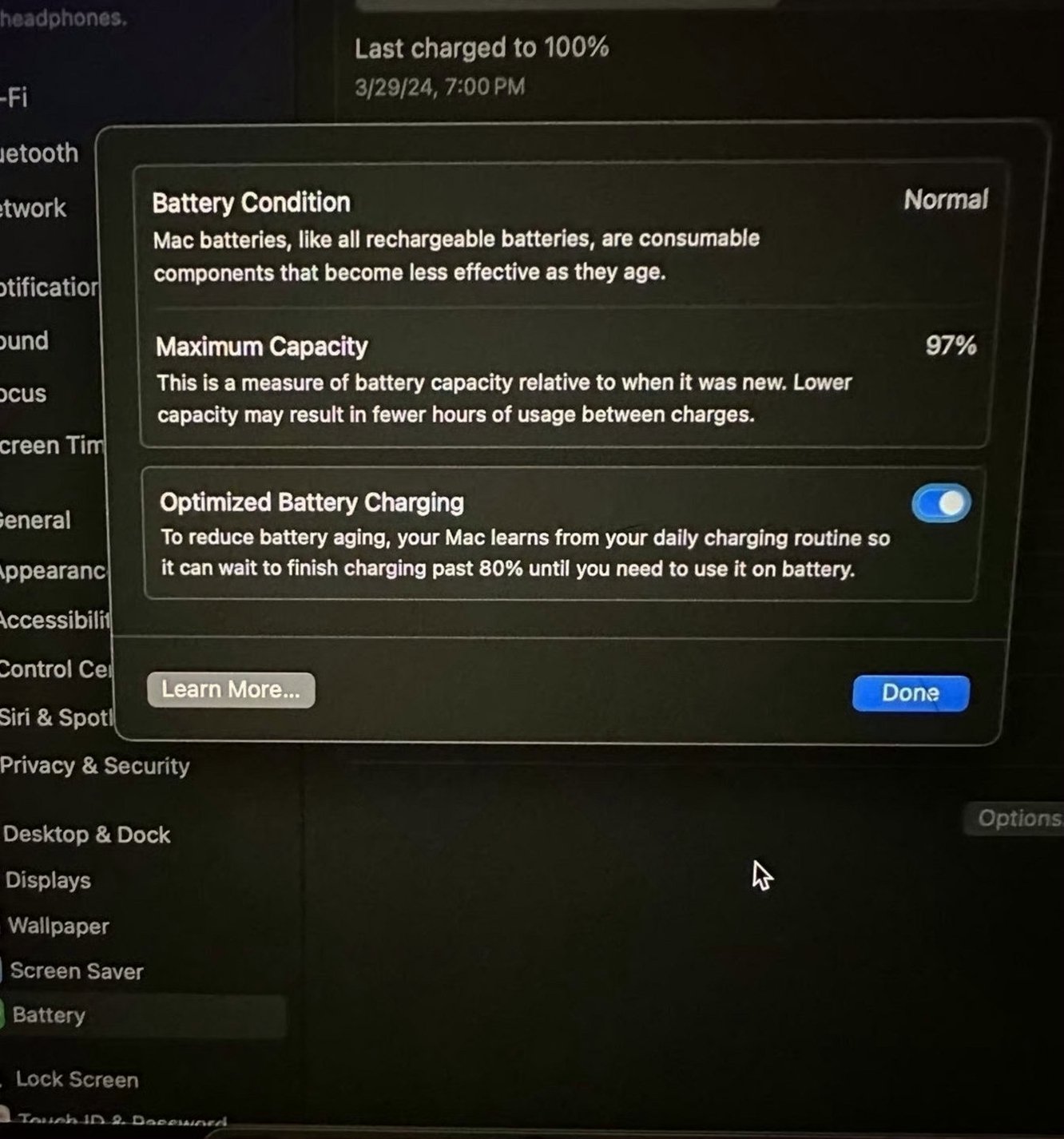 Apple MacBook Pro 2020 M1 256GB Space Gray - Used image 2