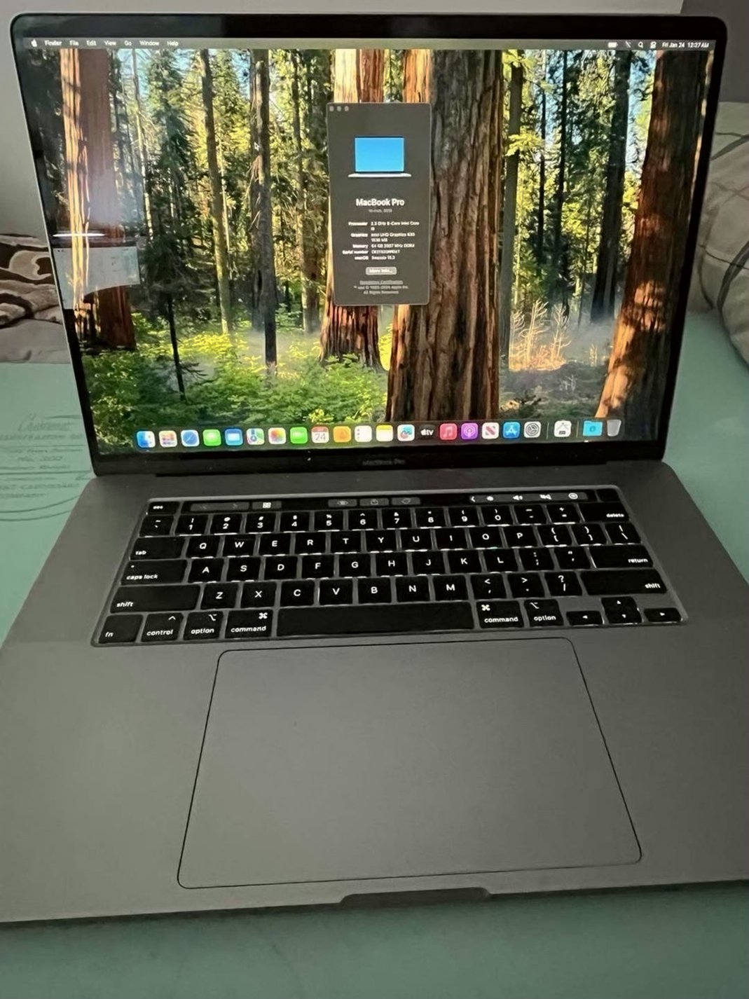 Apple MacBook Pro 16” A2141 2TB Space Gray Unlocked - Used