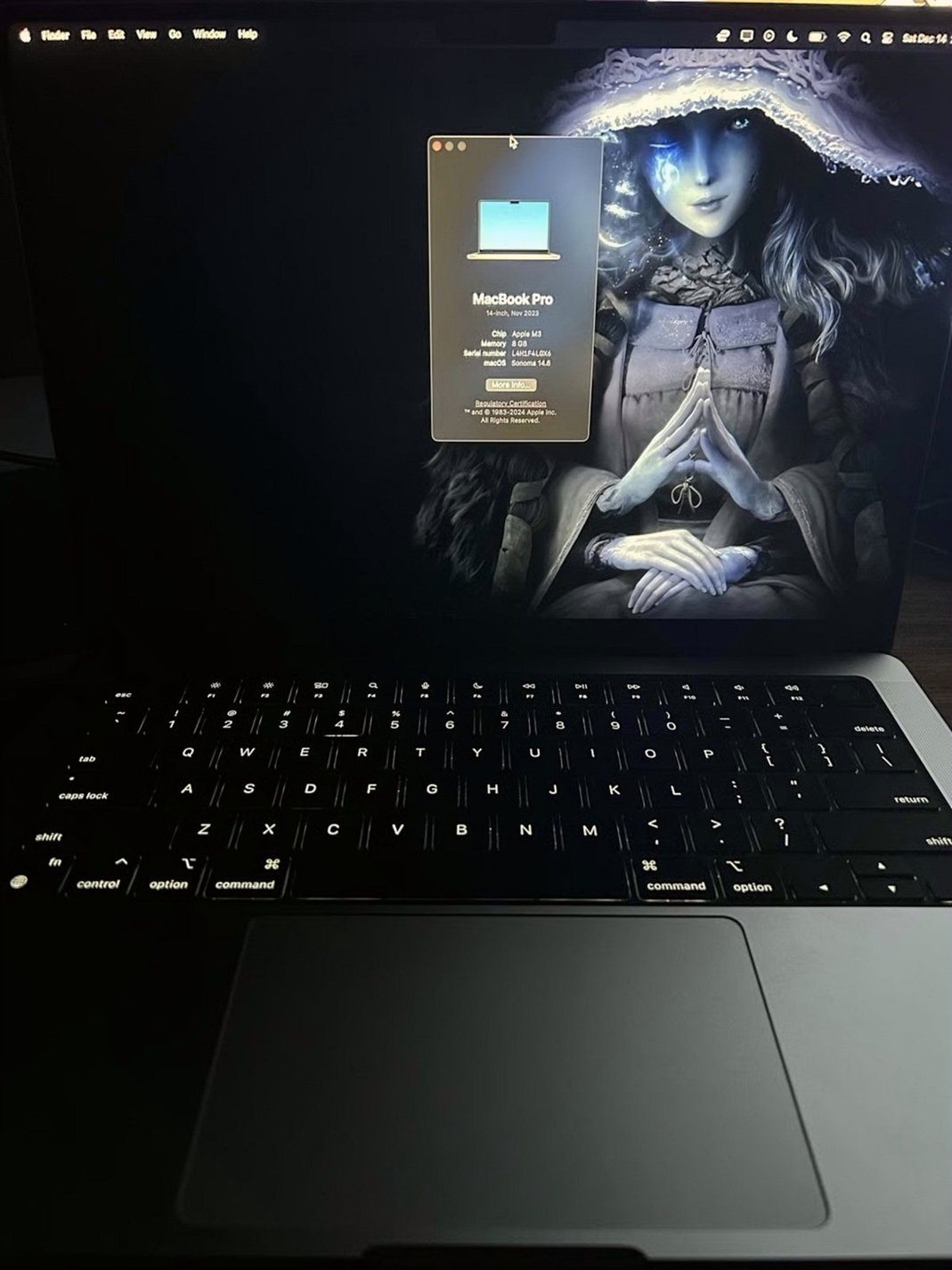 Apple MacBook Pro 14 M3 500GB Silver Unlocked - Used
