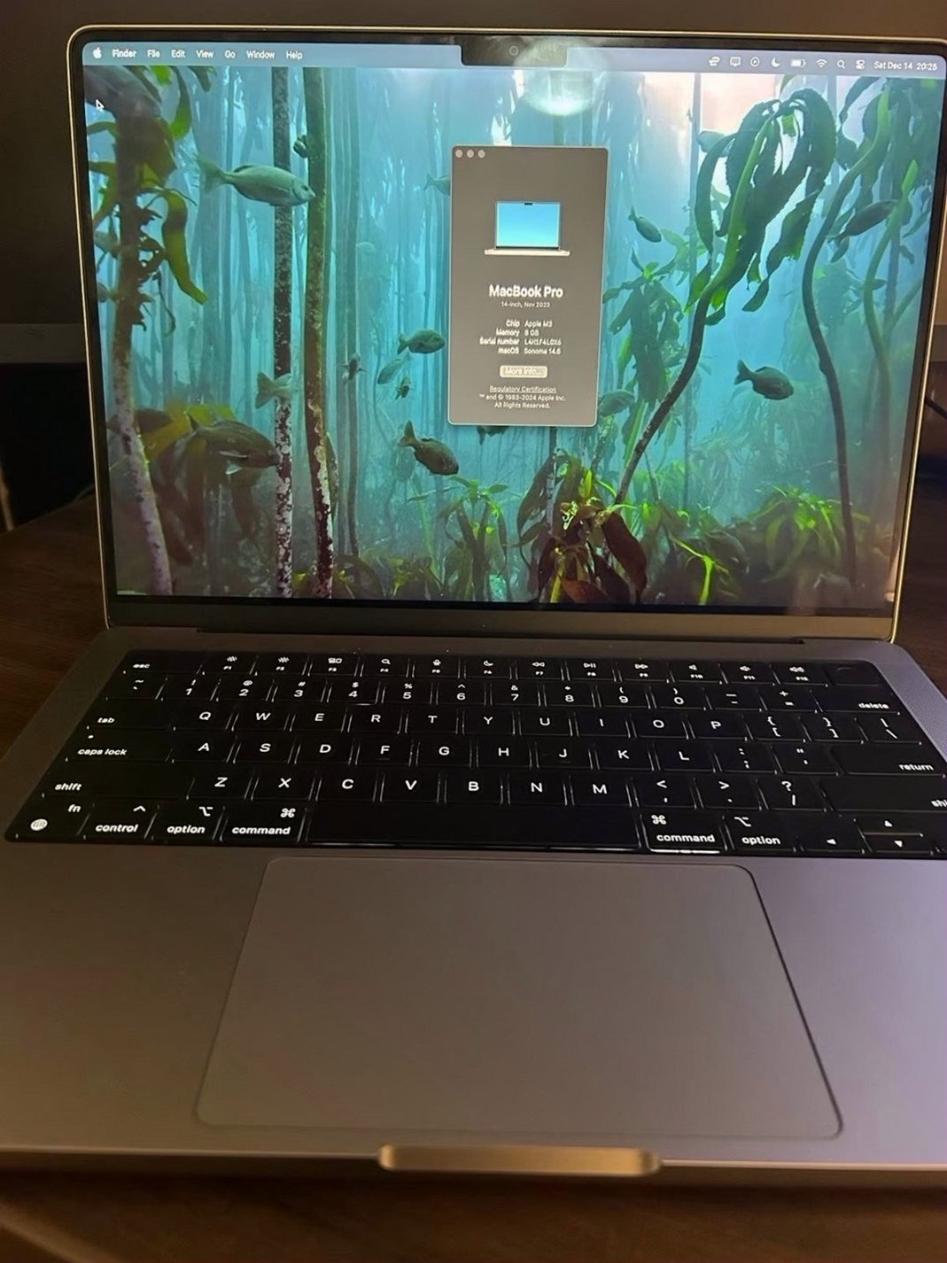 Apple MacBook Pro 14 M3 500GB Silver Unlocked - Used image 4