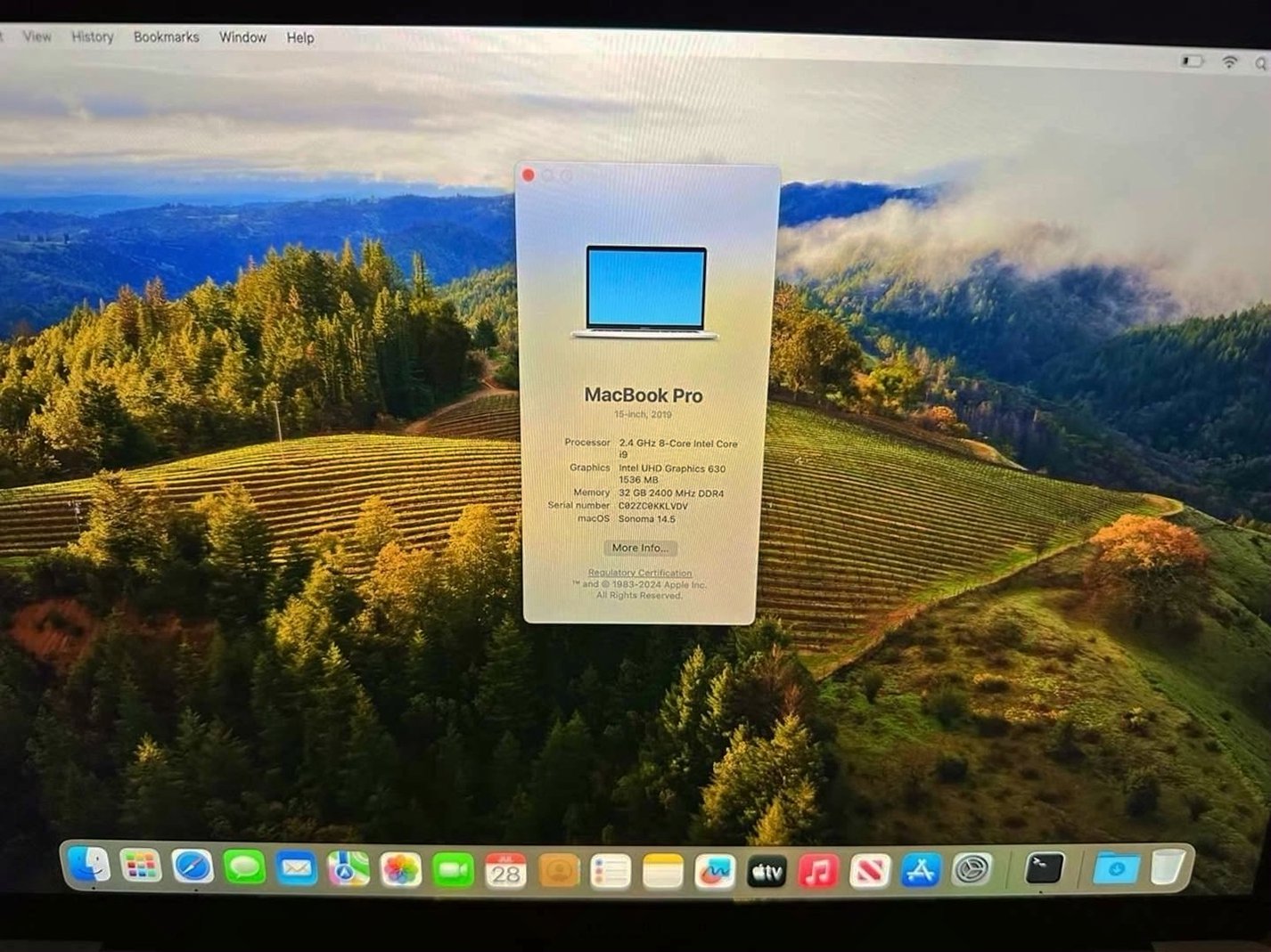 Apple MacBook Pro 2019 2TB Space Gray Unlocked - Used image 4