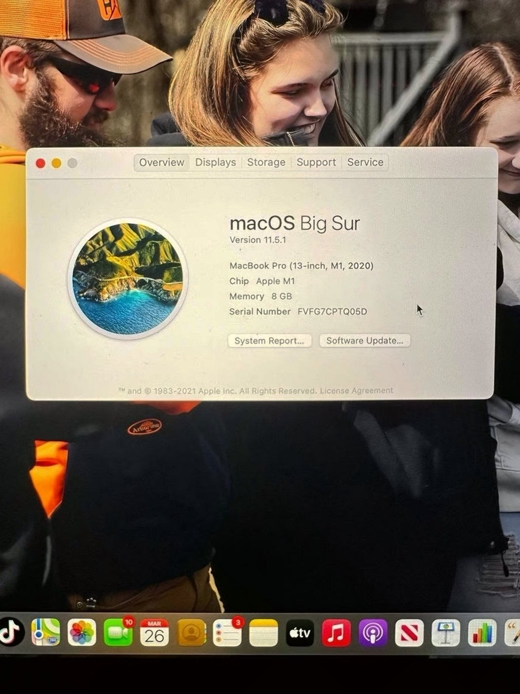 Apple MacBook Pro A2238 256GB Space Gray Unlocked - Used image 5