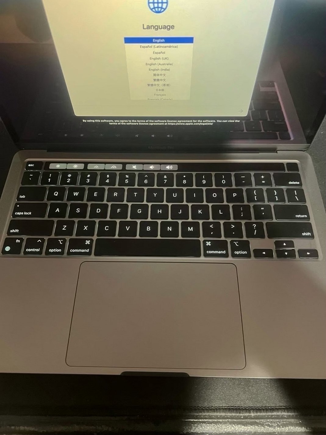 Apple MacBook Pro M1 14-inch 2J22 256GB Silver Unlocked - Used image 2
