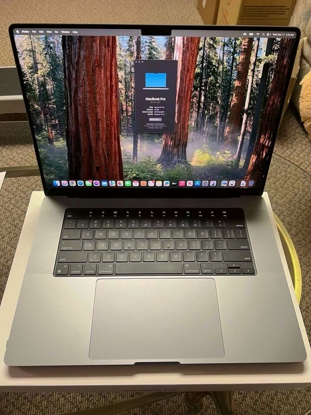 Apple MacBook Pro 2021 16 inch 512GB Space Gray Unlocked - Used