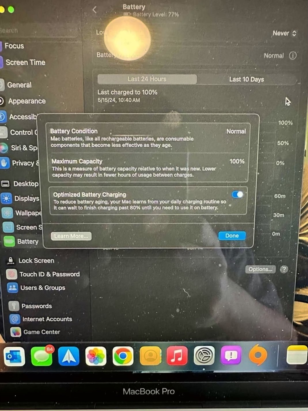 Apple MacBook Pro 2021 245GB Space Gray Unlocked - Used image 5