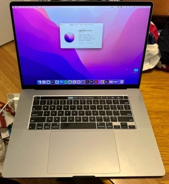 Apple MacBook Pro 16 inch 512GB Space Gray Unlocked - Used image 2
