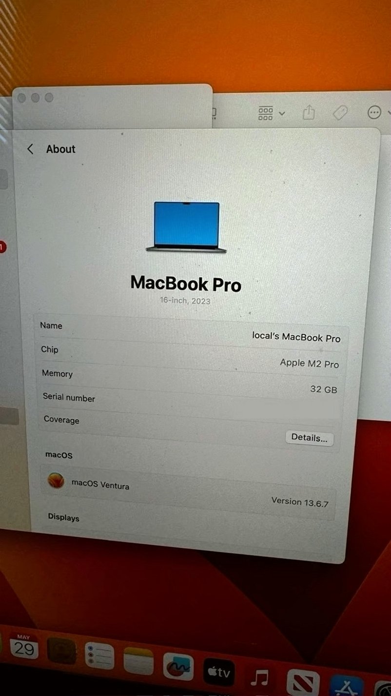 Apple MacBook Pro 16” M2 Pro 32GB Space Gray Unlocked - Used image 2