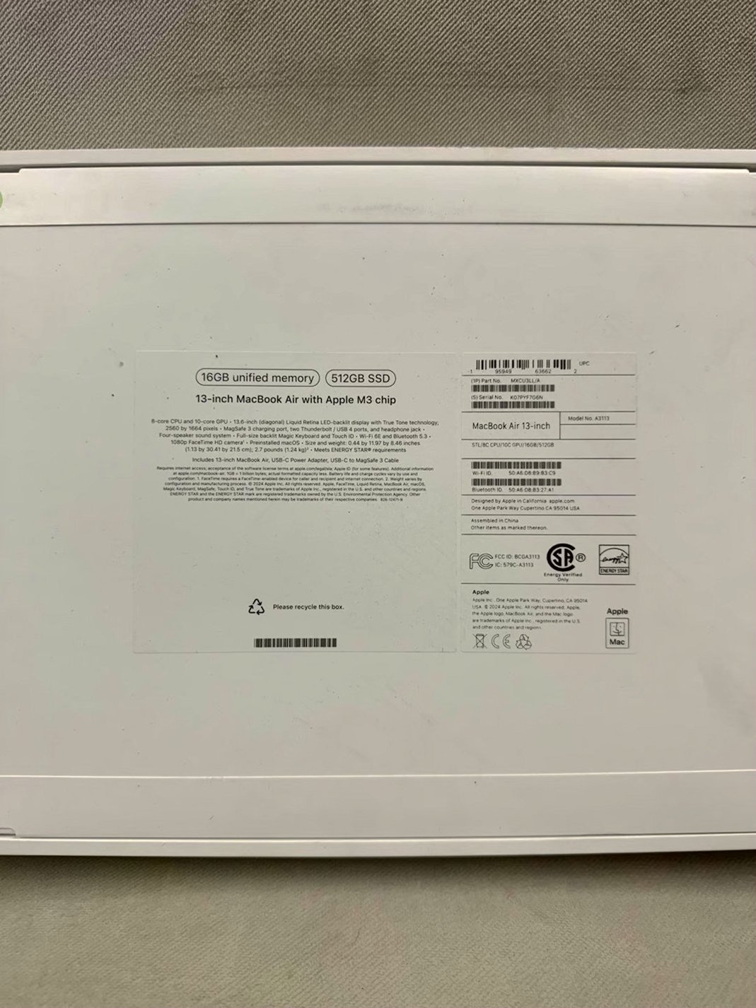 Apple MacBook Pro 5M87 512GB Space Gray - Used image 4