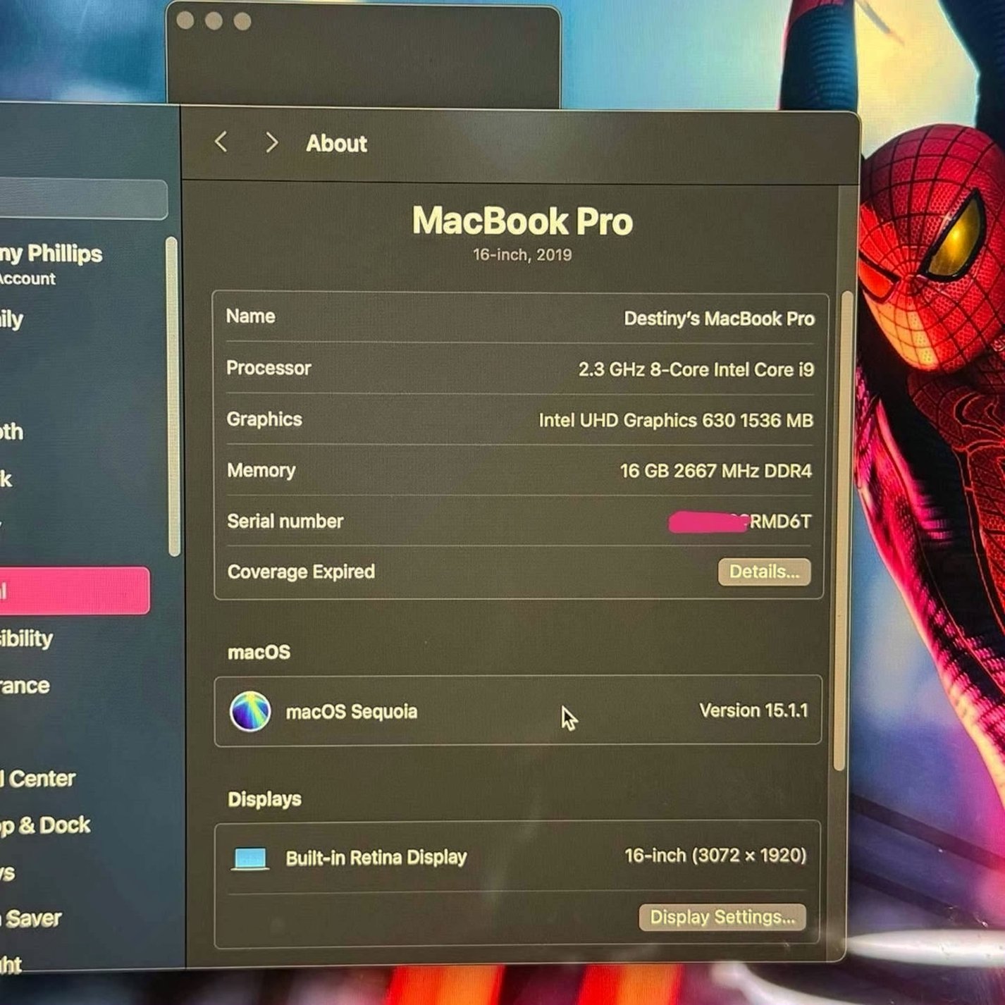 Apple MacBook Pro 16” 2019 1TB 16GB Space Gray Unlocked - Used image 4