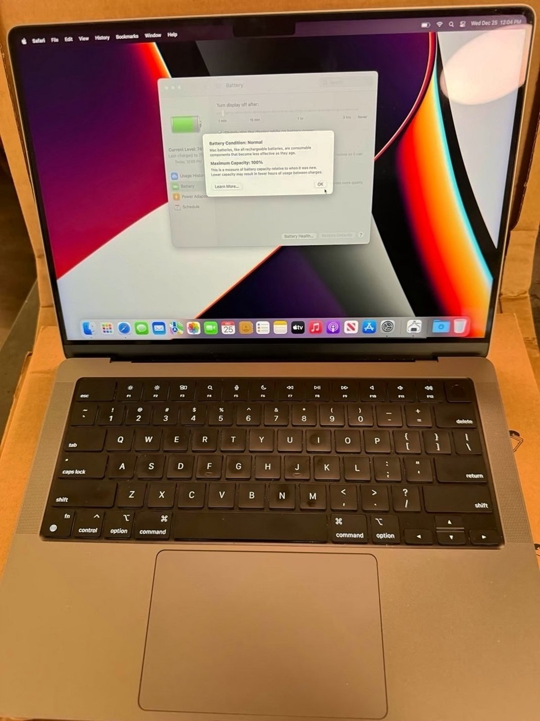 Apple MacBook Pro Late 2021 512GB Silver Unlocked - Used
