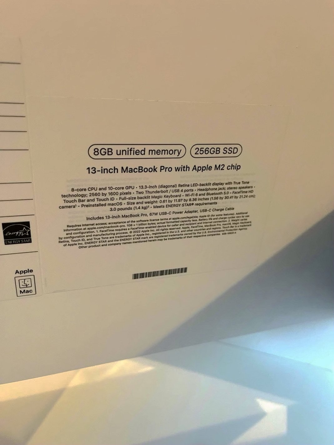 Apple MacBook Pro 7Y66 256GB Space Gray Used image 4