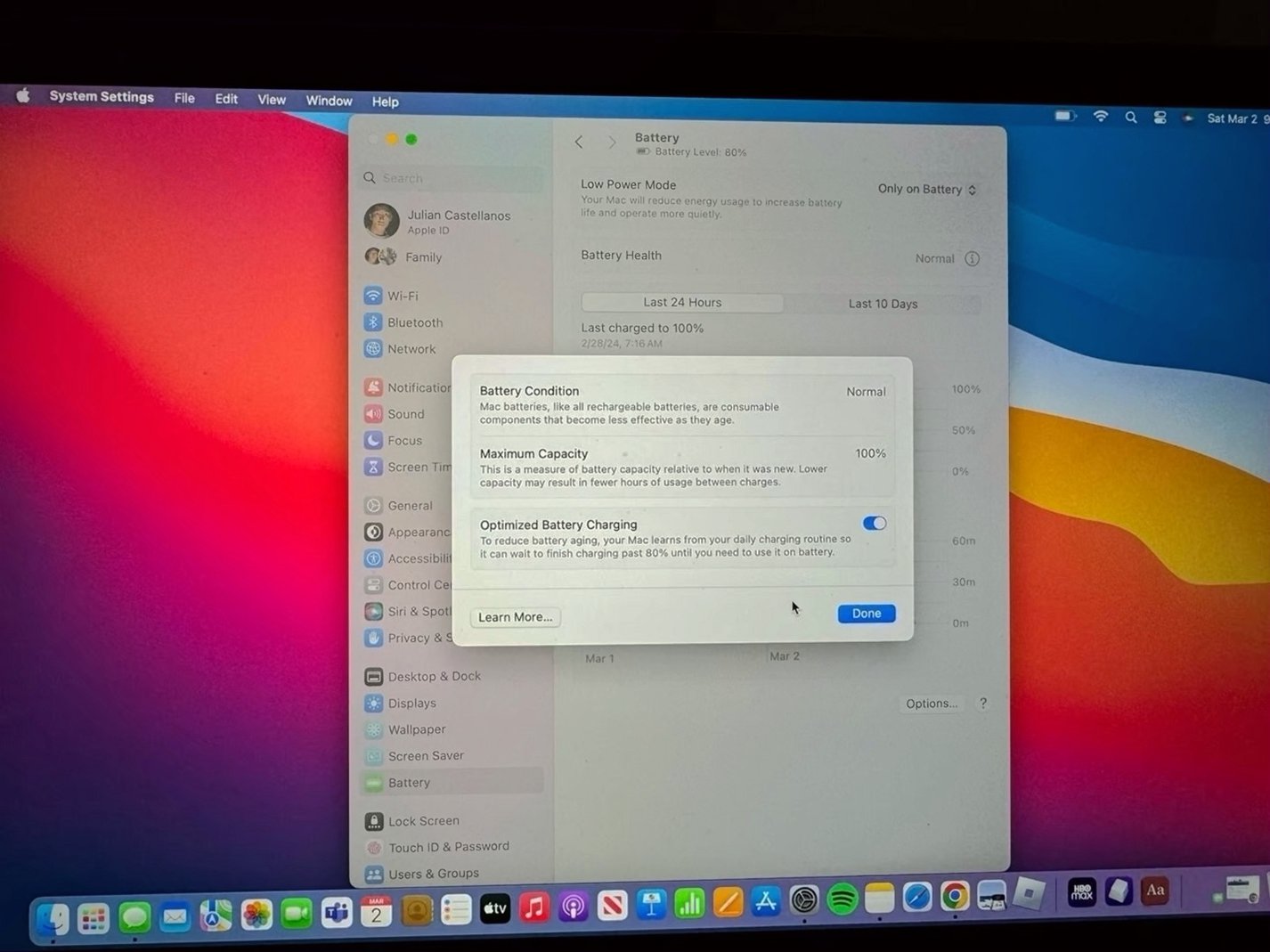 Apple MacBook Pro 2020 256GB Space Gray Unlocked - Used image 4
