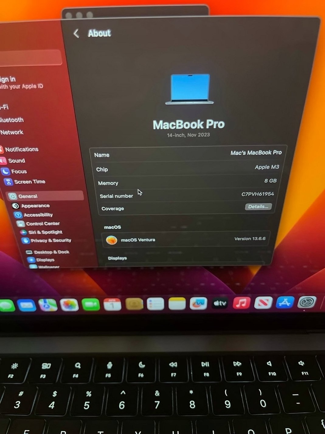 Apple MacBook Pro 14-inch M3 Pro 512GB Unlocked - Used image 3