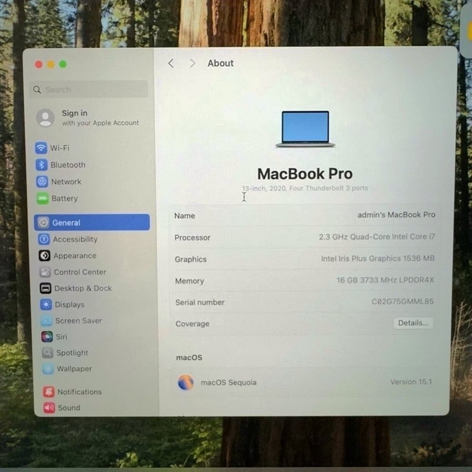 Apple MacBook Pro 2020 13" 512GB Space Gray Unlocked - Used image 2