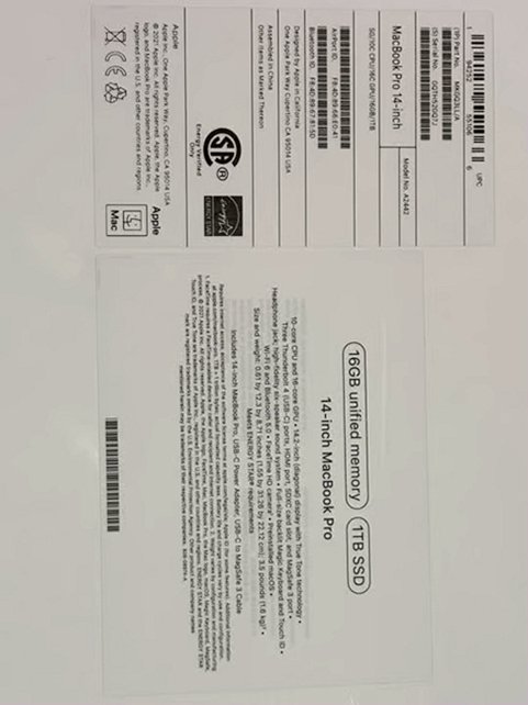 Apple MacBook Pro 14" 1TB SSD Space Gray - Used image 3