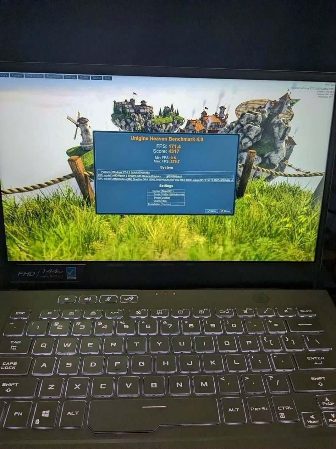ASUS ROG Zephyrus 14" 1TB Black Unlocked - Used image 5