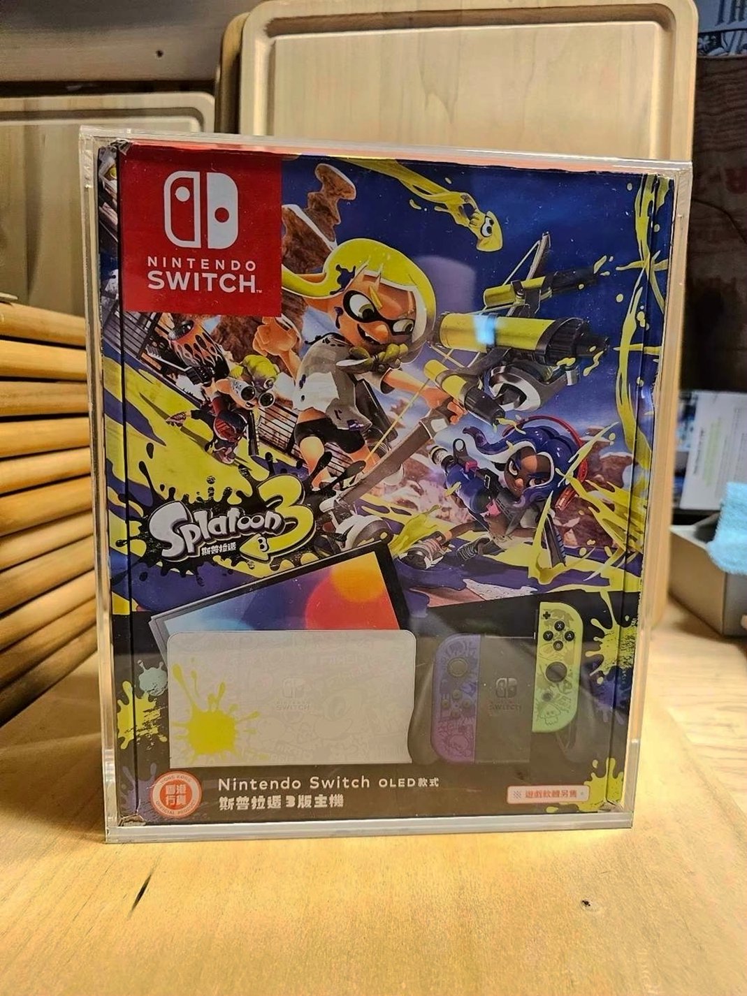 Nintendo Switch OLED Splatoon Edition 64GB JP Unlocked - Used